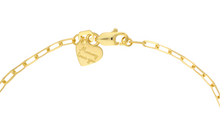 Load image into Gallery viewer, Kids Paperclip Bracelet with Heart