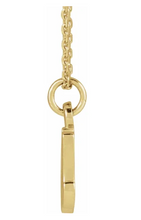 Load image into Gallery viewer, Petite Initial necklace