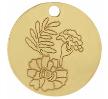 Load image into Gallery viewer, Birth Flower Charm