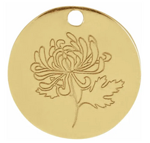 Load image into Gallery viewer, Birth Flower Charm