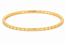 Load image into Gallery viewer, Single Diamond Alternating Extensible Bracelet