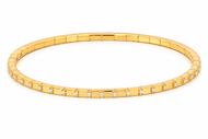 Single Diamond Alternating Extensible Bracelet