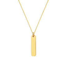 Load image into Gallery viewer, Fancy Elongated Octagon Bar Pendant