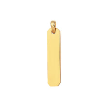 Load image into Gallery viewer, Fancy Elongated Octagon Bar Pendant