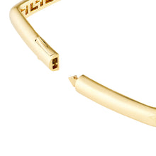 Load image into Gallery viewer, Pave Diamond Square Bangle