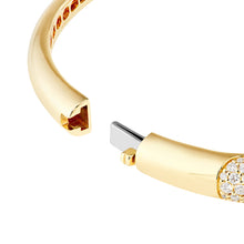 Load image into Gallery viewer, Diamond Pave Bangle (5-3/8tcw)
