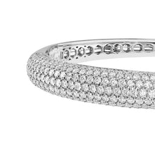 Load image into Gallery viewer, Diamond Pave Bangle (5-3/8tcw)