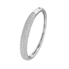 Load image into Gallery viewer, Diamond Pave Bangle (5-3/8tcw)