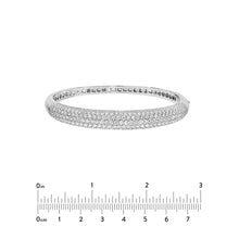 Load image into Gallery viewer, Diamond Pave Bangle (5-3/8tcw)