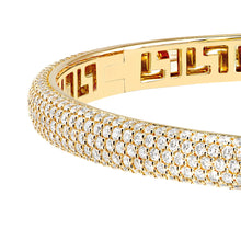 Load image into Gallery viewer, Diamond Pave Bangle (3tcw)