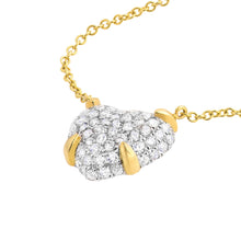 Load image into Gallery viewer, Diamond Pave Heart Necklace