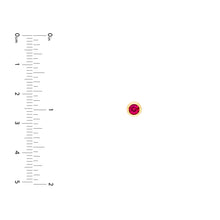 Load image into Gallery viewer, Round Ruby Stud Earrings (4mm)