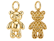 Teddy Bear Pendant Necklace