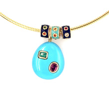 Load image into Gallery viewer, Magical Turquoise Orb Charm