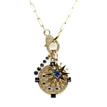 Load image into Gallery viewer, Sapphire Starburst Charm