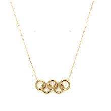 Load image into Gallery viewer, All Gold Olympic Rings