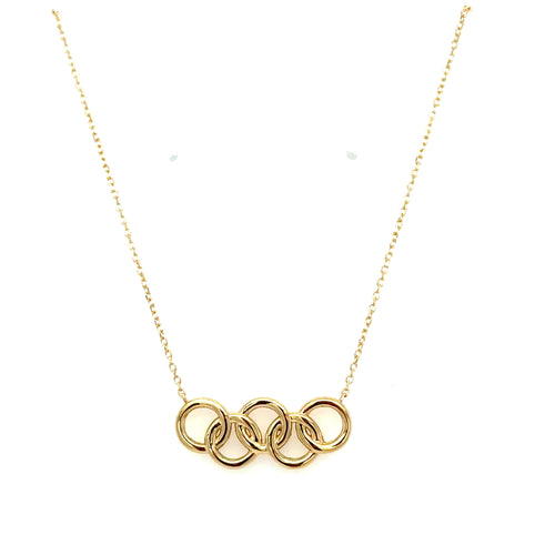 All Gold Olympic Rings