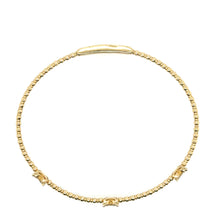 Load image into Gallery viewer, 3 Butterfly Beaded Flex bangle