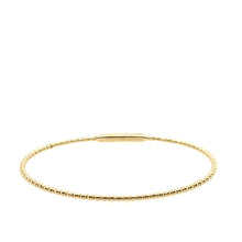 Load image into Gallery viewer, Thin Beaded Flex Bangle