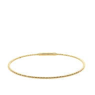 Thick Beaded Flex Bangle