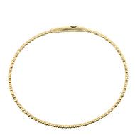 Thin Beaded Flex Bangle