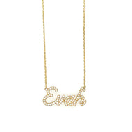 Diamond Name Necklace