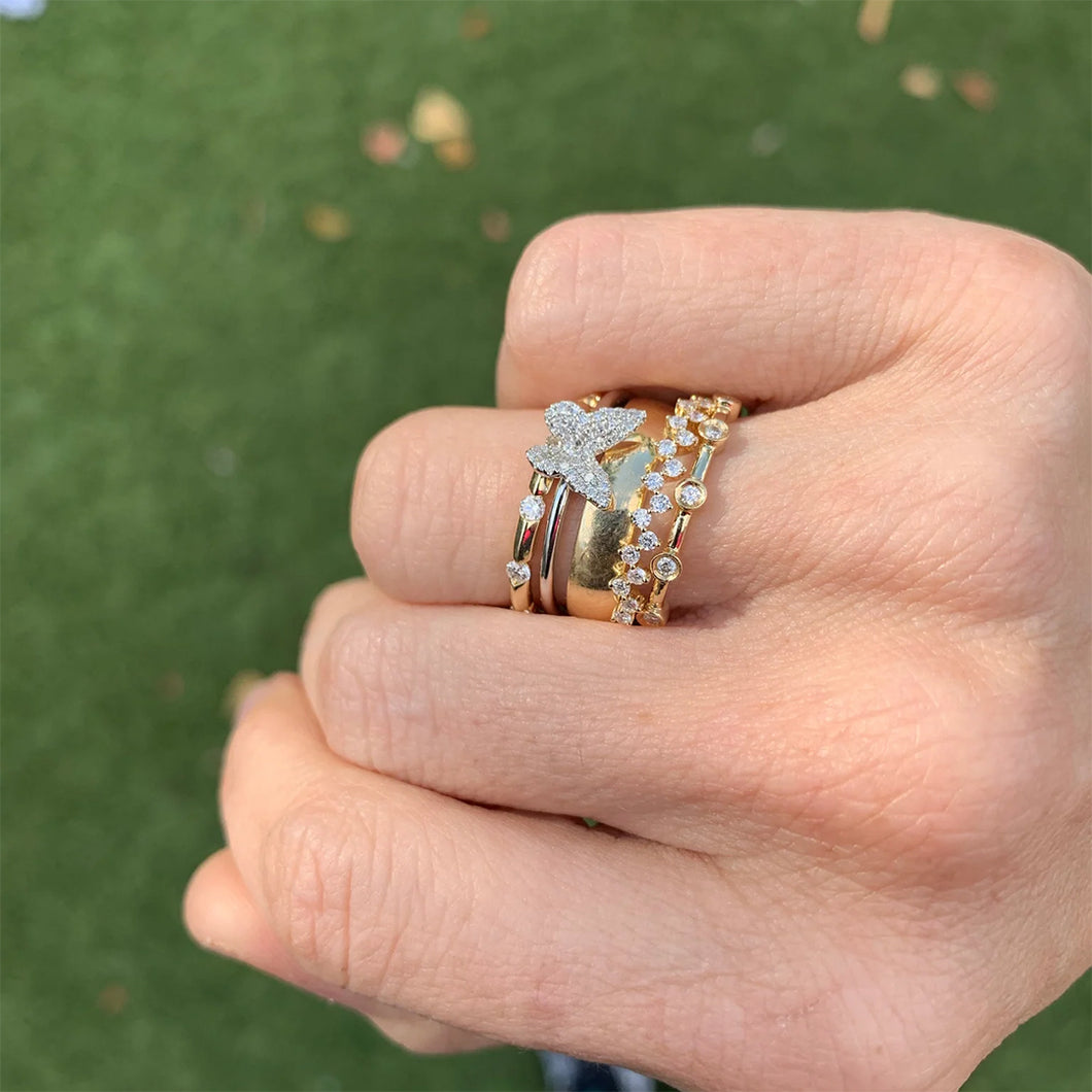 Dainty Butterfly Ring