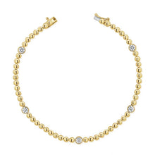 Load image into Gallery viewer, Bezel Ball Bracelet