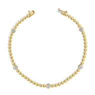 Bezel Ball Bracelet