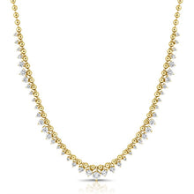 Load image into Gallery viewer, Diamond Graduated Ball Necklace