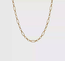 Load image into Gallery viewer, Polished Mixed-Link Necklace - 24"