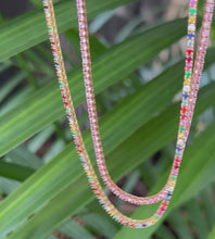 Load image into Gallery viewer, Pink Sapphire Tennis