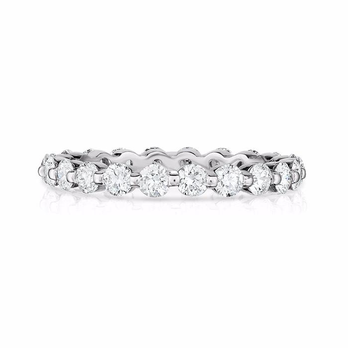 Micro Set Eternity Band