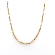 Disco Gold Beaded Necklace