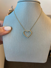 Load image into Gallery viewer, Open Heart Diamond Necklace