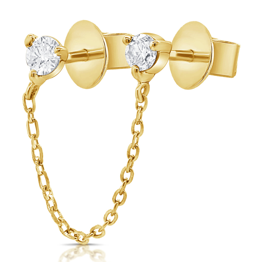 Double Stud Earring