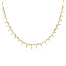 Load image into Gallery viewer, Fringe Diamond Necklace