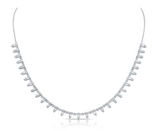 Load image into Gallery viewer, Diamond Dagger Necklace