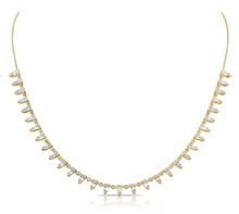 Load image into Gallery viewer, Diamond Dagger Necklace
