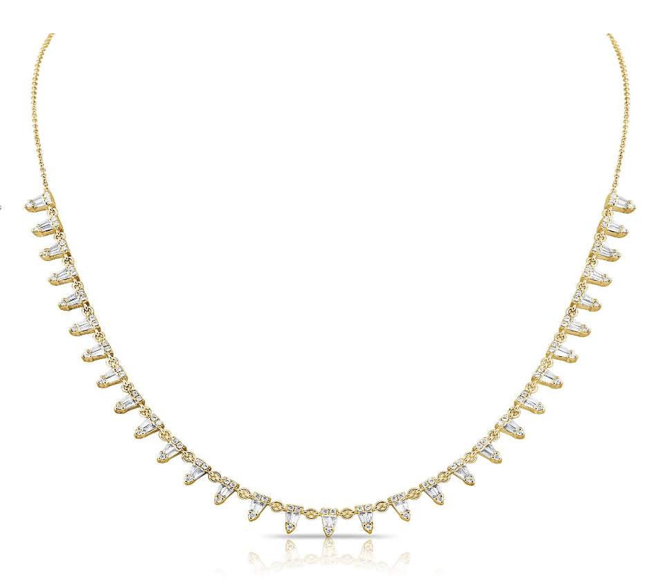 Diamond Dagger Necklace