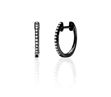 Load image into Gallery viewer, Diamond Mini Huggie Earring