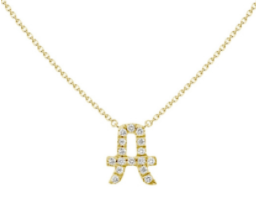 Initial necklace