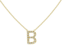 Load image into Gallery viewer, Initial necklace
