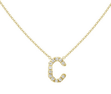Load image into Gallery viewer, Initial necklace
