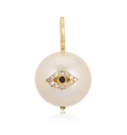 Pearl and Diamond Evil Eye