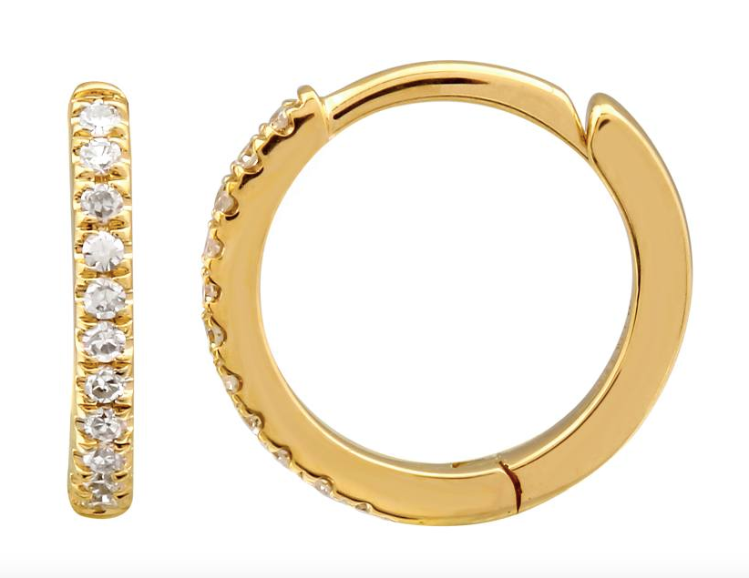Diamond Huggie 10mm