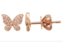 Load image into Gallery viewer, Butterfly Studs