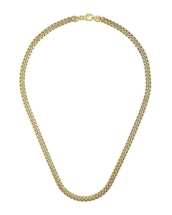 5.6mm Solid Curb Necklace
