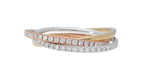 Tri Color Rolling Ring
