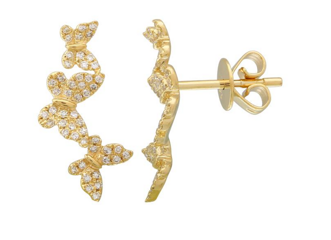 Butterfly Flying Earrings
